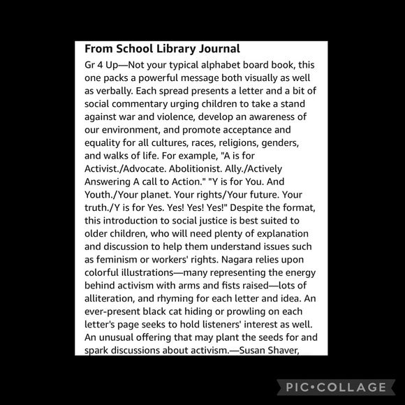 A is for Activist ABC Board Book for Kids - Picture 8 of 11